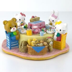 Rare Sanrio Hello Kitty Ornament Ceramic Piggy Bank Retro